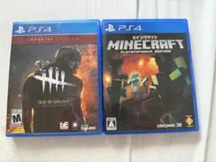 PS4ソフト Dead by Daylight & マインクラフト 2本セット