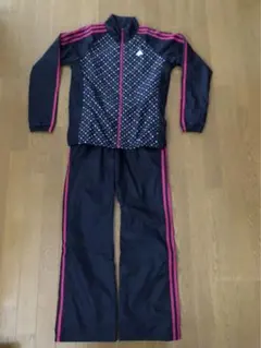 adidas アディダス　レディースウインドブレーカー上下セット　M