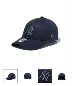 9FORTY Rhinestone ニューヨーク・ヤンキース グラファイト