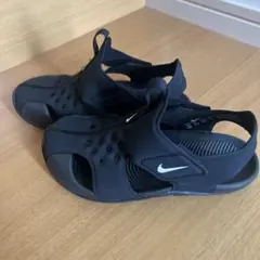 【NIKE】キッズサンダル　ブラック18㎝ 水陸両用