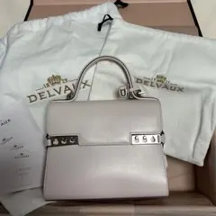 DELVAUX ハンドバッグ　タンペートPM 限定カラー　シルクラベンダー