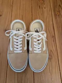 VANS 　バンズ　スニーカー ベージュ系