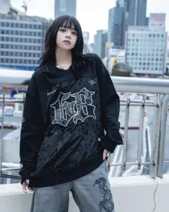 GIBOUS GB TWO MATERIAL UNIFORM SWEAT