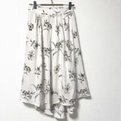 （値下げ）OLIVE des OLIVE スカート　花柄　M