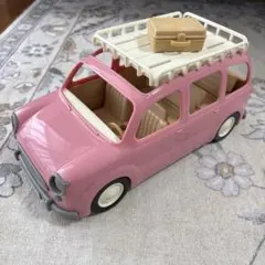 실바니안 패밀리 ピンクのファミリーカー ピクニックセット