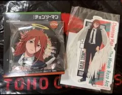 劇場チェンソーマン 天使の悪魔 ラメキラ缶バッジ & シール