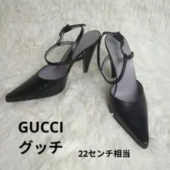 GUCCI レディース サンダル ブラック 36 - メルカリ