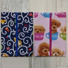 ポケットティッシュケース 柴犬柄 和柄 和菓子柄 レッド系 赤色