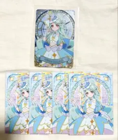 名探偵プリキュア キュアエクレール グミ カード キラトレ 5枚セット