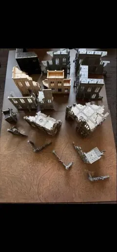 warhammer40kテレイン 帝国街並み Chalnath - メルカリ