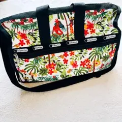 美品　希少　ハワイ限定　 LeSportsac ボストンバッグ フラガール
