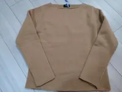 UNIQLO 長袖ニット ベージュ L