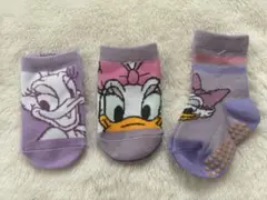 デイジー ベビー靴下 3足セット　9〜15cm