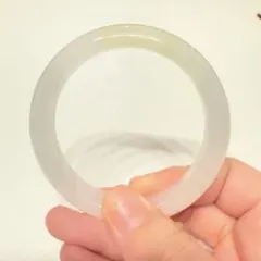 完璧高品質】マカロン色瑪瑙バングル54mm - メルカリ
