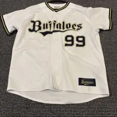 オリックスバファローズ　杉本裕太郎選手 ビジターユニフォーム　Mサイズ⬜︎☆⬜︎☆⬜︎ オリックスバファローズ 杉本裕太郎選手 ビジターユニフォーム Mサイズ