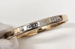 【美品】COACH バングルブレスレット ゴールド/シルバー　コーチ　オシャレ