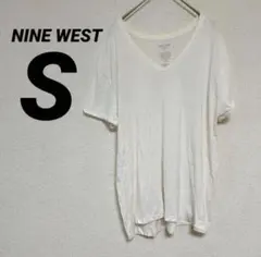 ホワイト Tシャツ 【S】 Ｖネック 白 柔らかい 無地 シンプル 半袖