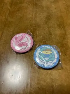 お文具といっしょ あそーとこれくしょんなのです2 C賞缶バッチセット