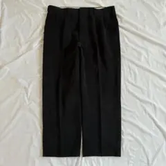 00s ツータック ワイドスラックスパンツ XL シティボーイ 古着 カジュアル