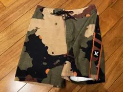 Hurley 迷彩柄　ボードショーツ27カモフラサーフパンツキッズ160cm