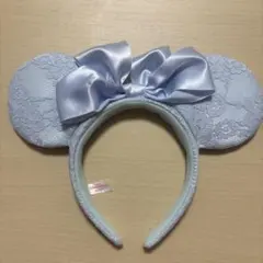 ディズニー カチューシャ ミニー レース