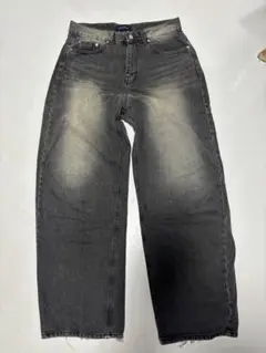 ワイドデニムパンツ