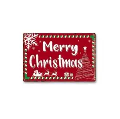 クリスマス　ブリキ　インテリア　ビンテージ　アメリカン　壁掛　飾り　送料無料