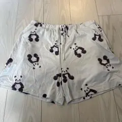 ジェラートピケ　パンダ　ショートパンツ