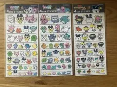たまごっち　パラダイス　4sizeステッカー　3種