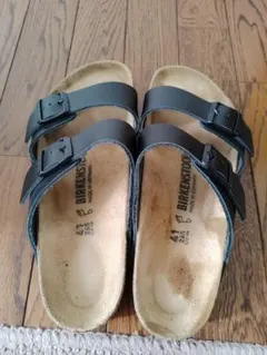 roku様専用 BIRKENSTOCK サンダル ブラック 39サイズ 25cm - メルカリ
