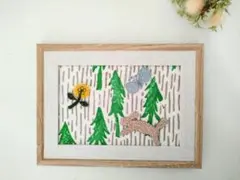 ミナペルホネン　ファブリックフレーム　可愛い春色