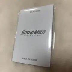 Snow Man 1st POP-UP Bangkok フォトカード渡辺翔太さん