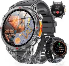 スマートウォッチ 【2025 ChatGPT搭載 内蔵GPS AI文字盤】