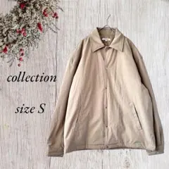 D collection ブルゾン S ベージュ アウター シンプル 通勤455のサムネイル