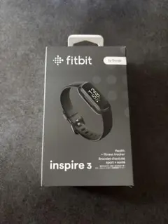 【新品・未使用】Fitbit Inspire 3 ブラック