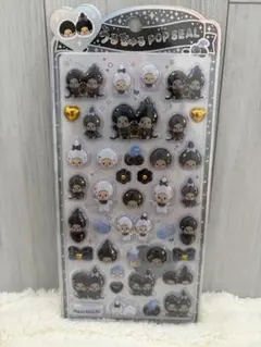 【正規品】白黒モンチッチ　うるちゅるポップシール