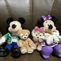 ダッフィー、シェリーメイのワンダフル・ヴォヤッジ ぬいぐるみバッジ
