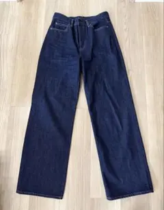 UNIQLO ワイドレッグデニム 25