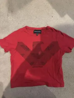 EMPORIO ARMANI レッド Tシャツ 4A
