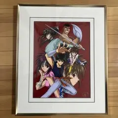 甲鉄城のカバネリ　版画 美樹本晴彦 翔舞　ミクスドメディア　アールビバン 甲鉄城のカバネリ 版画 美樹本晴彦 翔舞 ミクスドメディア