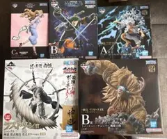 ワンピース フィギュアセット　一番くじ　5体　未開封