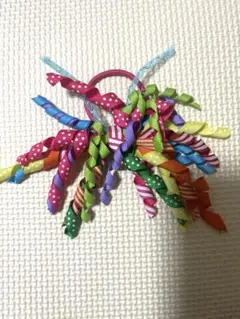 くるくるリボン　ヘアゴム ハロウィン　クレアーズ