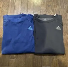 【M】 adidas アディダス ロングスリーブTシャツ ランニング 2枚set