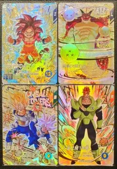 未開封 ドラゴンボール 爆烈インパクト ゴールド神龍キャンペーン カード ドラゴンボールZ 神龍キャンペーン 22K箔押しゴールドカード2枚組