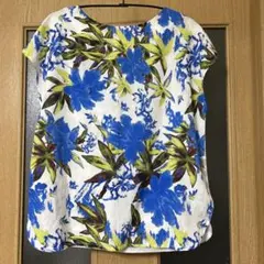 Bou Jeloudリバーシブル トップス 花柄 ボーダー ★まとめ買い割引OK