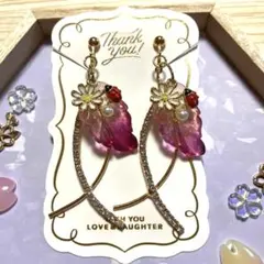☆Springてんとう虫イヤリング☆
