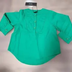 グリーン　シャツ　90㎝
