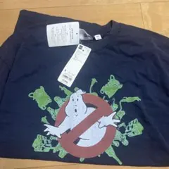 GU ゴーストバスターズ Tシャツ ネイビー S