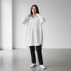 Onitsuka Tiger ワンピース・ドレス シャツワンピース ホワイト