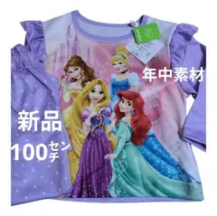 Disney Princess パジャマ 上下セット 女の子100㌢　年中素材